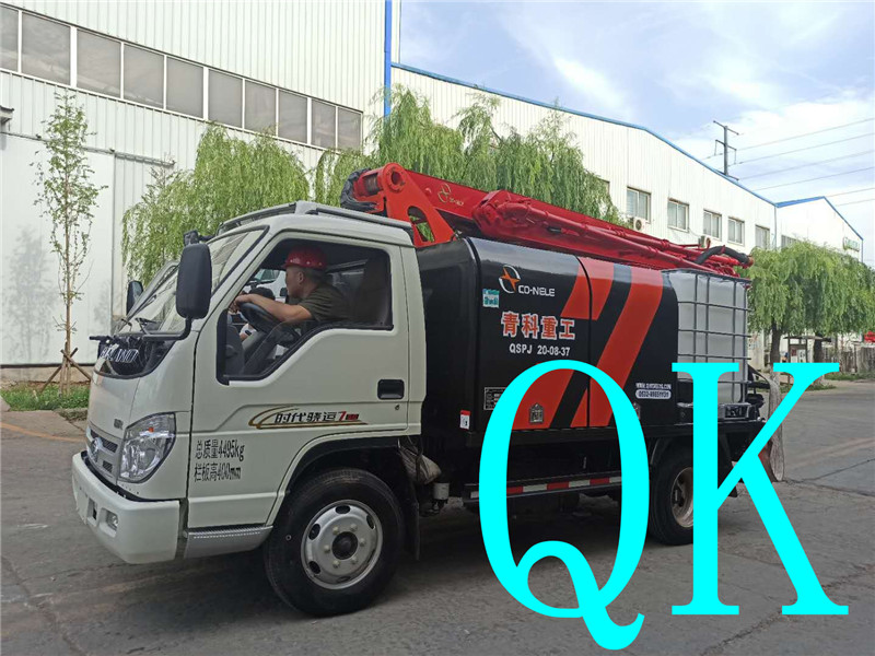 混凝土泵 青科重工 濕噴臺車