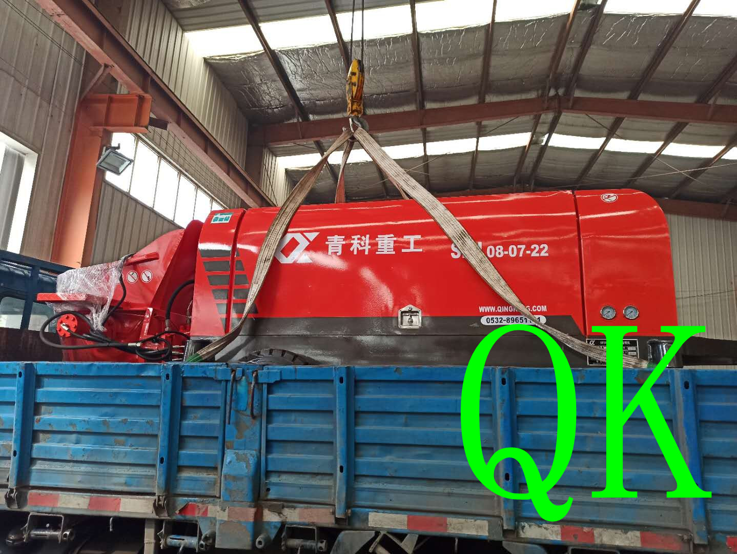 混凝土泵 濕噴機 青科重工